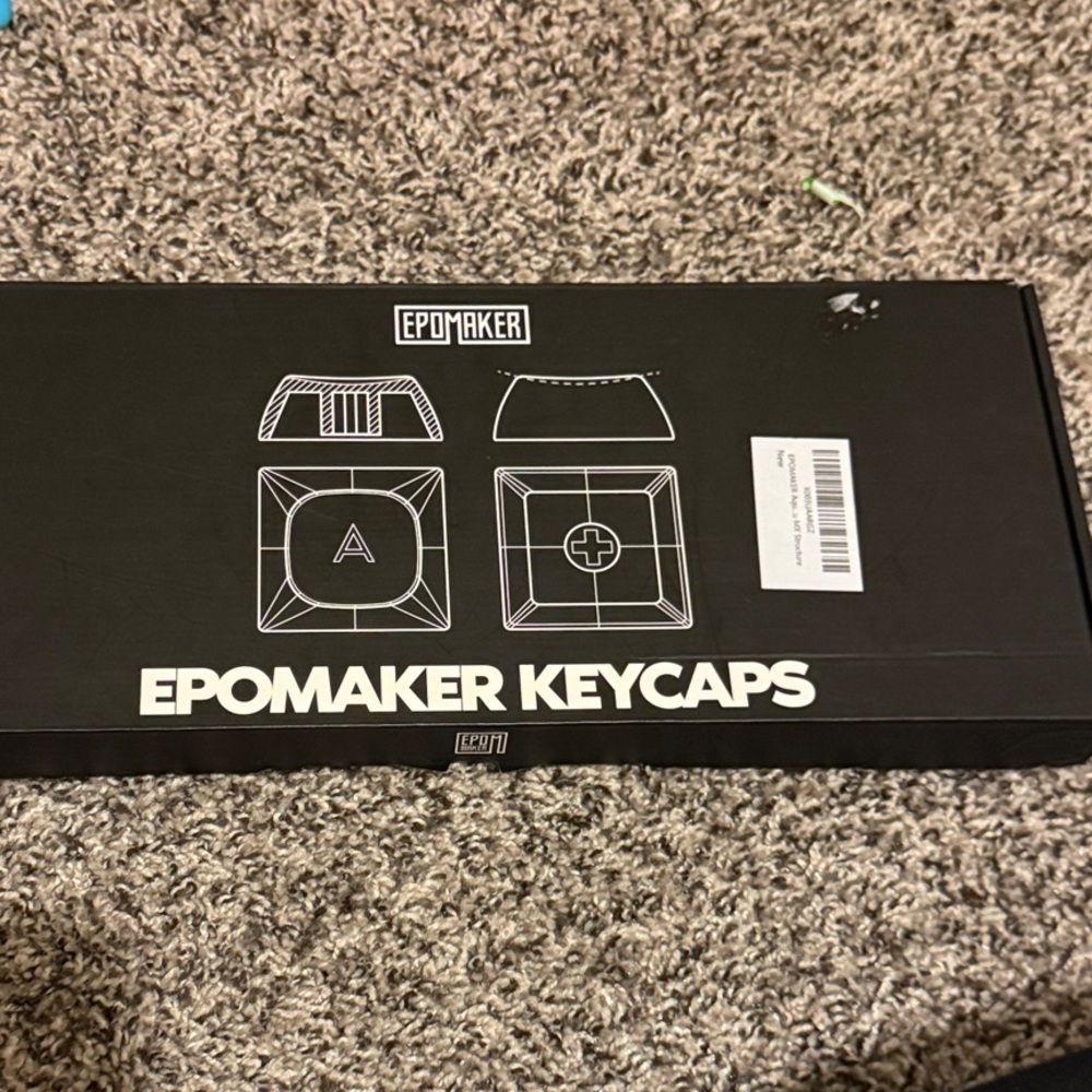 Black Keycaps Set